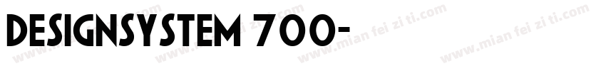 designsystem 700字体转换